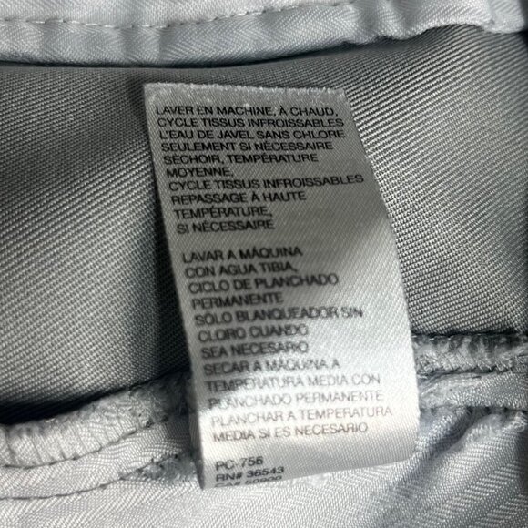 Izod Golf Mens Golf Pants Lightweight Performance Gray Size 38x30 - Picture 8 of 8